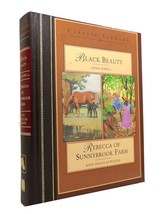Anna Sewell Black BEAUTY/REBECCA Of Sunnybrook Farm 1st Edition 1st Printing - £36.91 GBP