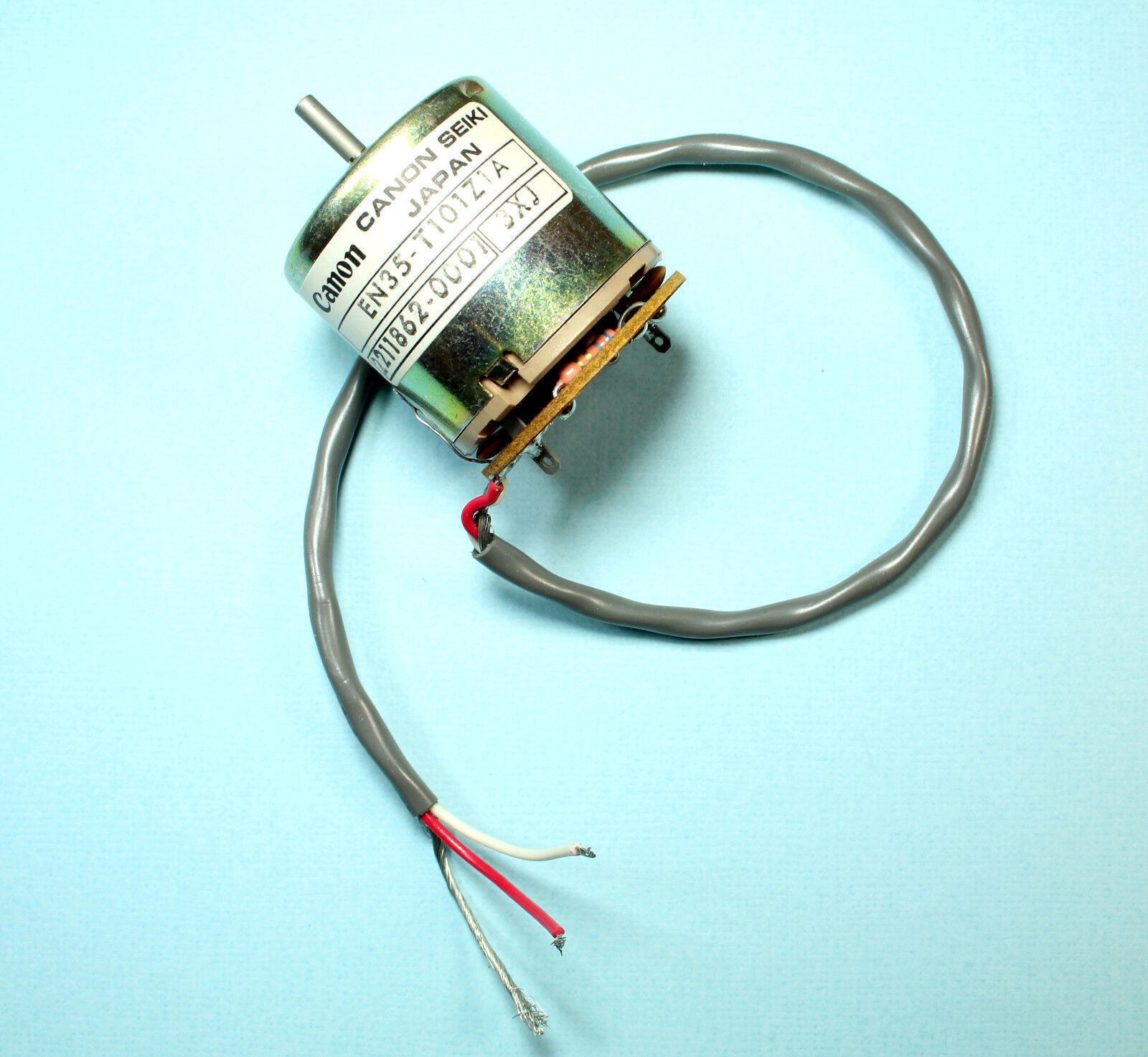 Canon Seiki 12vdc Miniature Motor, 4000 RPM, EN35 - $8.75