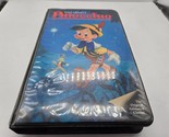 PINOCCHIO Walt Disney Black Diamond VHS 1985 Black Clamshell 239 V - $9.89
