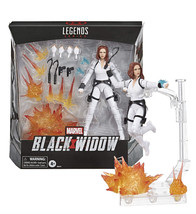Marvel Legends Series Deluxe Black Widow With Stand &amp; Accessories 6&quot; Figure MIB - £23.40 GBP