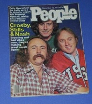 CROSBY STILLS &amp; NASH PEOPLE WEEKLY MAGAZINE 1977 - $34.99