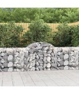 Gabion Basket Set of 3 Silver Galvanized iron - $591.99