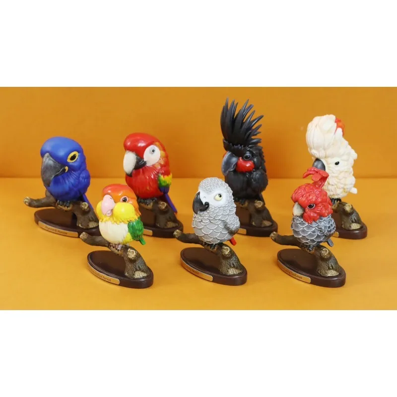 Original Parrot Simulation Animal Birds Qversion Mini Cute Kawaii Anime Action - £47.70 GBP+