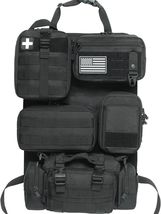 Water-Resistant Tactical Molle Car Organizer with Included Flag Patch &amp; ... - $108.85