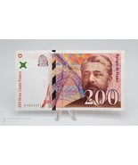 France 200 Francs 1999 Banknote Gustave Eiffel Pre Euro, Rare French Cur... - $14.84