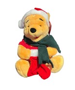 Disneyland Paris Winnie The Pooh Christmas Plush Bear In Santa Outfit Wi... - $640.90 MXN
