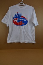 Cuba VIII Congreso SNTECD Education Sport T-Shirt Men&#39;s XXL Beach Club C... - $19.34