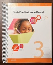 Calvert Education Social Studies Lesson Manual 3rd Third Grade Home Scho... - $38.92
