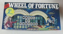 Wheel of Fortune New 2nd Edition Pressman #5555 Vintage - £9.42 GBP