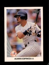 1990 Leaf #240 Alvaro Espinoza Nmmt Yankees *X74321 - $1.23