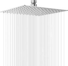 Rain Shower Head 12 inch (30x30cm) High Flow Large Rainfall Shower Head ... - £21.33 GBP