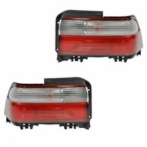 Fits Toyota Corolla Sedan 1996-1997 Outer Taillights Tail Lights Rear Lamps Pair - £101.23 GBP