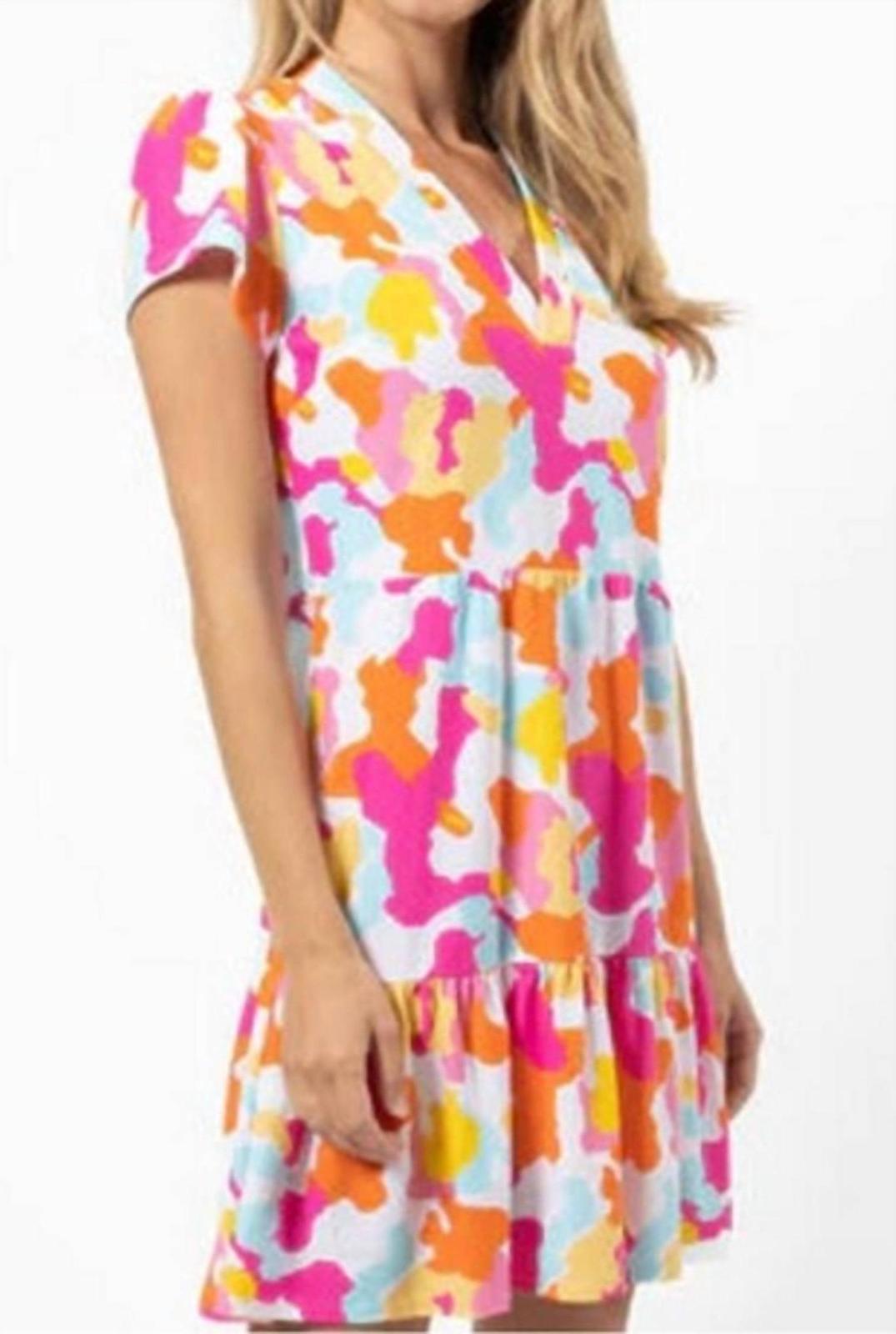 Jude Connally Ginger Dress Spring Party Camo - $116.00
