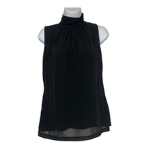 Worthington Women&#39;s Sleeveless Black Blouse Size Small - £14.86 GBP