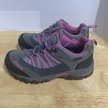 Clorts Uneebtex Suede Leather Waterproof Hiking Trail Shoe Wms US 8.5 Gr... - $580.20 MXN