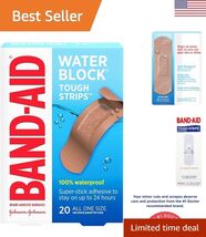 Ultimate Waterproof 20 Count Adhesive Bandages for Minor Cuts and Scrapes - $6.60