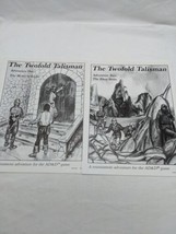 TSR The Twofold Talisman 1 And2 AD&D Dragon Magazine Adventure Module April 1984 - $48.10