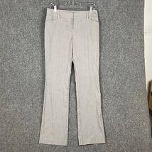 New York &amp; Company Dress Pants Women&#39;s Size 6 Average Stretch Gray Hook ... - $292.45 MXN