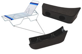 2 Sled Glides For Sled Based Chaise Lounges - Fits 1&#39;&#39; Tube - $8.65