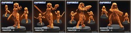 3D Printed Papsikels Democracy Troopers SciFi Dishonored Vixen Prosecutor Set - $9.80+