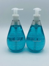 2 Method Waterfall Scent-Naturally Derived Gel Hand Wash Soap 12 oz Each New - $18.99