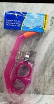 Outdoor Fun Splash N Swim Snorkel/Mask Set. Pink-One Size 6.+ - £13.84 GBP