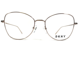 DKNY Eyeglasses Frames DK1002 272 Taupe Light Brown Cat Eye Wire Rim 53-... - £40.93 GBP