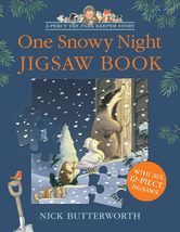 One Snowy Night Jigsaw Book: The beautiful illustrated childrens classi... - $18.16