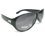 Max Mara Gafas de Sol MM 150/S D28 Negro Redondo Monturas con Azul Gris ... - $41.59