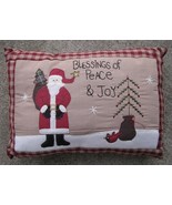 Christmas Decor Pillow  31146S - Blessings of Peace &amp; Joy - $10.95