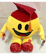 Emoji Graduation Plush RED Hat 13.5 inch MUSIC &amp; Light Up GRAD IDOL 2018 - $35.42 CAD