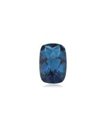 Natural Elongated Cushion Checkered London Blue Topaz AAA Quality Loose ... - £15.54 GBP