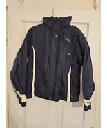 Vintage Spyder Ski Jacket Entrant G11 Black White Lined Womens Size 12 - $44.55