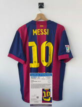 Messi Barcelona jersey 2014/15 Signed/Signature with COA //FREE USA SHIP... - $141.00