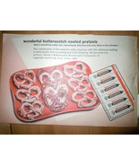 Wrigley’s Butterscotch Coated Pretzels Print Magazine Advertisements 1964 - $3.99