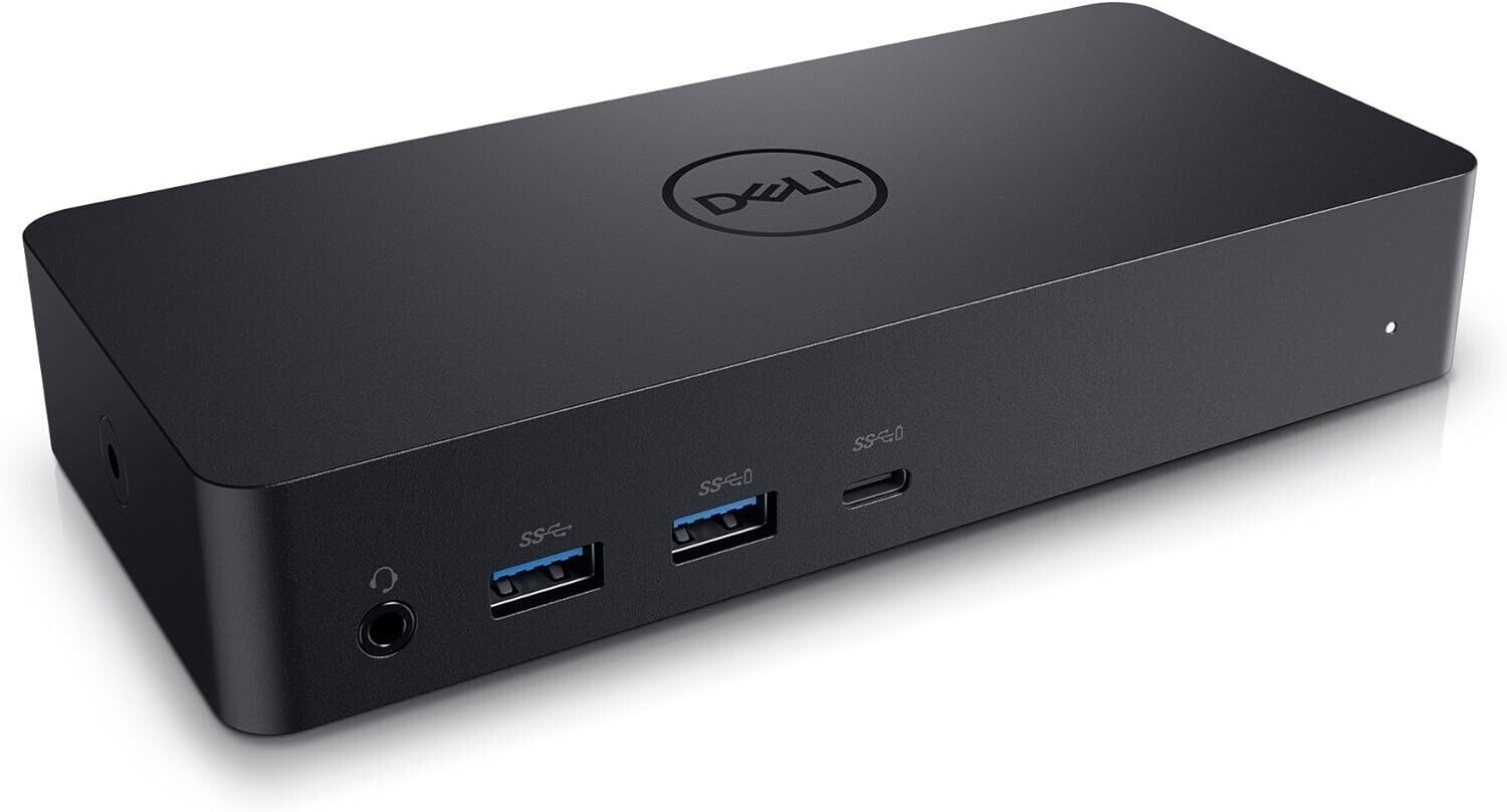 Dell D6000 Universal Laptop Docking Station USB-C & 130W Dell Power Adapter OEM - £44.78 GBP