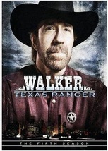 Walker Texas Ranger ( Complete Season Five ) - 7 Disc Box Set DVD ( Ex C... - $23.80