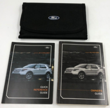 2012 Ford Explorer Owners Manual Handbook Set with Case OEM J03B43010 - £38.65 GBP