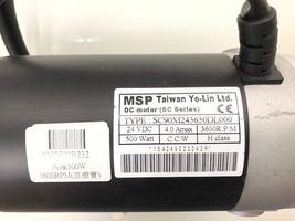 MSP DC Motor 500W 3600rpm Freerider MobilityScooterParts M#2536F image 2