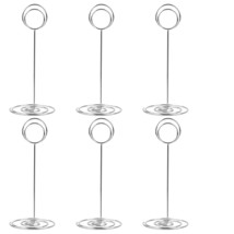 10 Pack 8.75 Inch Tall Table Number Holders Place Card Holder Table Pict... - £18.75 GBP