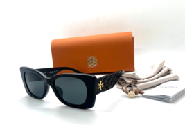 New Tory Burch Ty 7189U 1709/87 Black 52-17-140MM Sunglasses Frame With Case - £60.64 GBP
