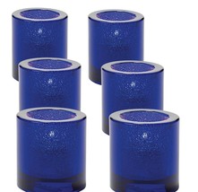 (6-Pack) Tea Candle Holder Cobalt Blue, Hollowick 5140CBLJ Tealight for HD-8 - £151.17 GBP