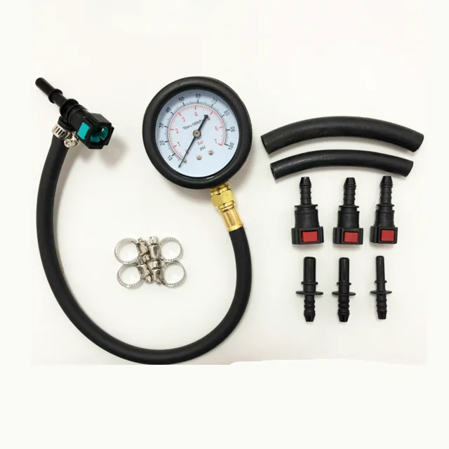 Fuel Pressure Test Kit - Fuel Pressure Gauge - 0-100PSI Fuel Injection Pump Pres - $147.33