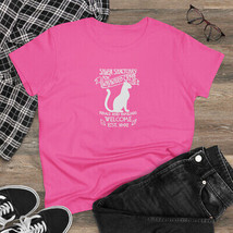 Women&#39;s cat shirt Salem Sanctuary for wayward Cats t shirt cat lover gift   - £15.96 GBP+