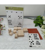 Stampin&#39; Up! &quot;Best Day Ever&quot; Photopolymer Stamp Set Heart Dot Unused - $187.08 MXN