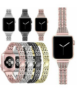 Women Bling Band Strap For Apple Watch Series 5 4 3 2 38/42/40/44mm iWatch - £73.92 GBP