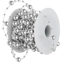Ecally 250ft Plastic Beads Garland Chain Roll Silver Wedding Decor - €9,57 EUR Ecally 250ft Plastic Beads Garland Chain Roll Silver Wedding Decor - €9,57 EUR