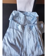 Azazie Pelagia Mermaid Corset Convertible Dress Womens 14 Sky Blue Stret... - €50,91 EUR