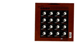 US Stamps/Postage/Sheets Sc #4789 Johnny Cash MNH F-VF OG FV 13.60 - £12.67 GBP