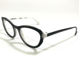 l.a.Eyeworks Eyeglasses Frames ARDEN 303 Black White Cat Eye Full Rim 50... - $121.33